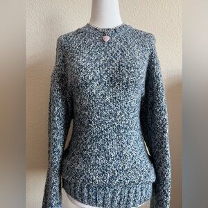 Lucky Brand Blue and White Women's Sweater 🎀